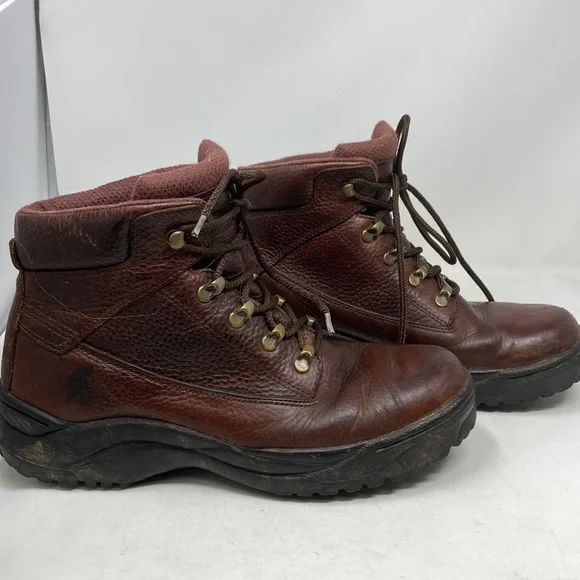 Chippewa Boots Brown Leather Work Snow Insulated Boots sz 9 1/2W